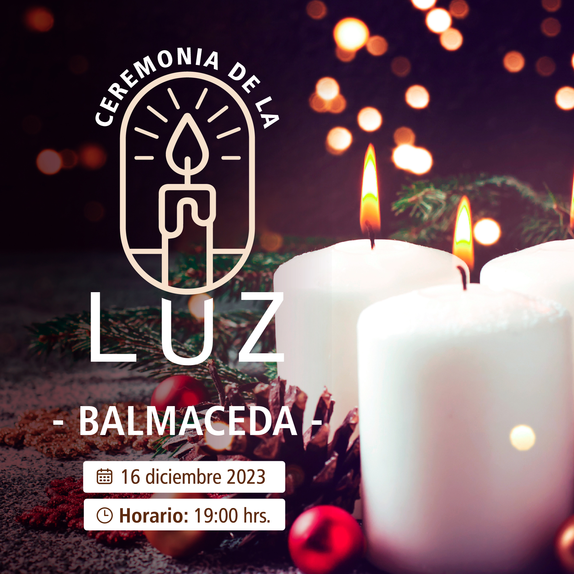 Ceremonia de la luz balmaceda diciembre